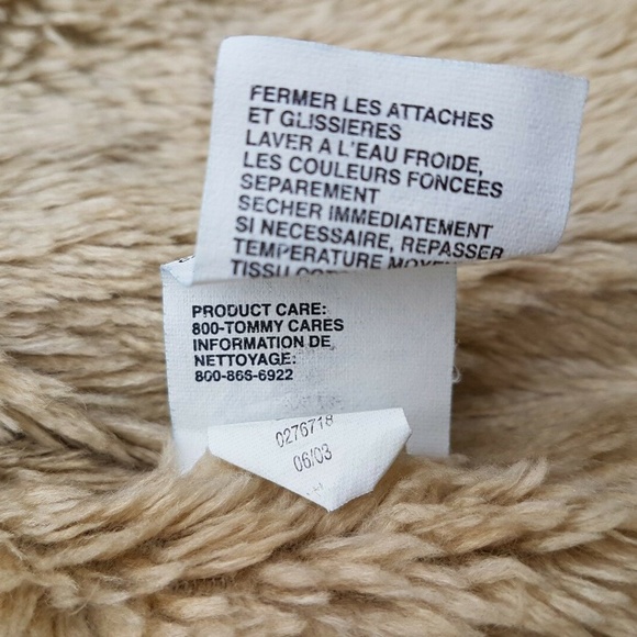 TOMMY HILFIGER JEANS Faux Fur Lined Denim Vest '03 - Picture 5 of 8